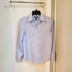 Chaps - No Iron Long sleeve Blouse.  100% Cotton